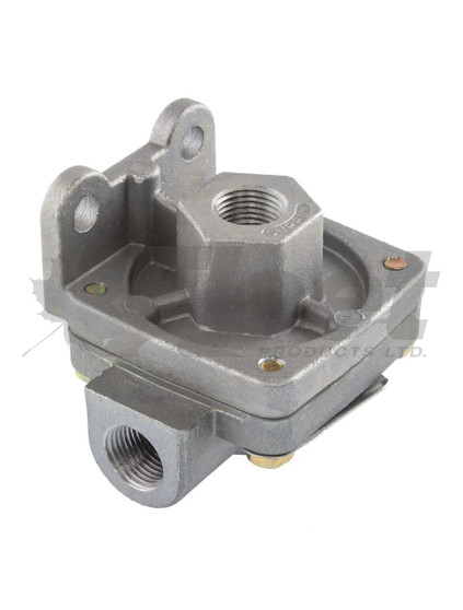 229859-g quick release valve for truck brake system, 3/8" npt ports, fast air exhaust, reduces brake lag