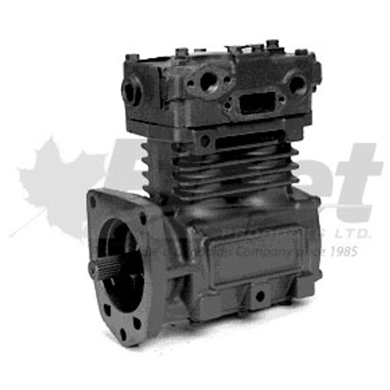 109604X TF-750 CAT air brake compressor for 3306/3406B/3176, 15 CFM, flange mount, threaded discharge