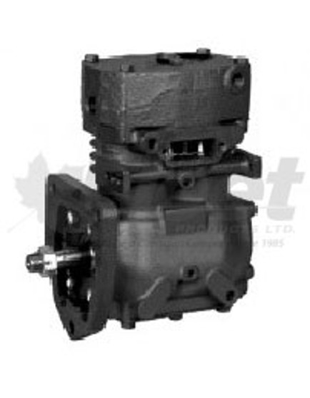 286622X TF-501 CAT air brake compressor with 22-tooth spline, Caterpillar fitment, flange mount, water/air cooled