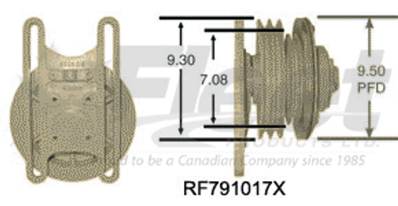 Horton Fan Clutch - HTS Advantage (KB791017X)