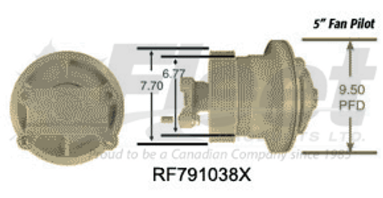 Horton Fan Clutch - HTS Advantage (KB791038X)