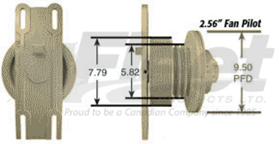 Horton Fan Clutch - HTS Advantage (KB791057X)