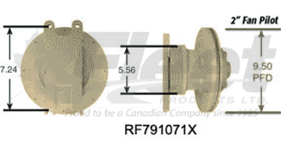 Horton Fan Clutch - HTS Advantage (KB791071X)