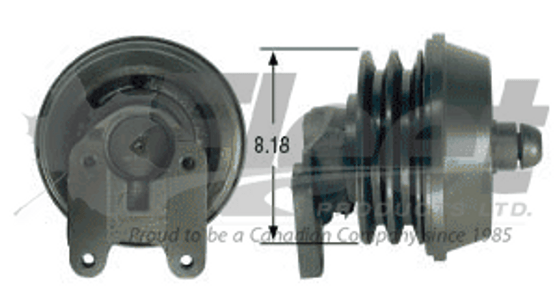 104871X FD-3 fan clutch, spring-engaged, remanufactured, for Cummins diesel trucks, replaces Horton 790002 and 104871