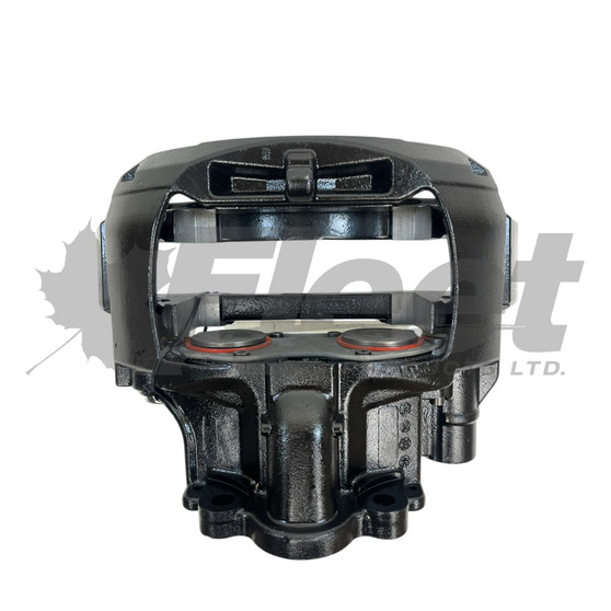 FPK113887WCX Bendix ADB22 0deg RH reman air disc caliper with carrier for Hendrickson trailer