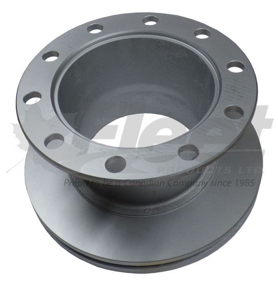FPK123574 15.38" hydraulic rotor, U shape with ABS exciter teeth, fits Ford and Thomas Bus drive axle brake systems