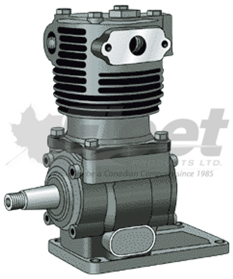 EL740 Pulley Drive (KN7020X) Air brake compressor 