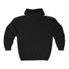 Unisex Black "APSA Logo" Full Zip Hooded Sweatshirt
