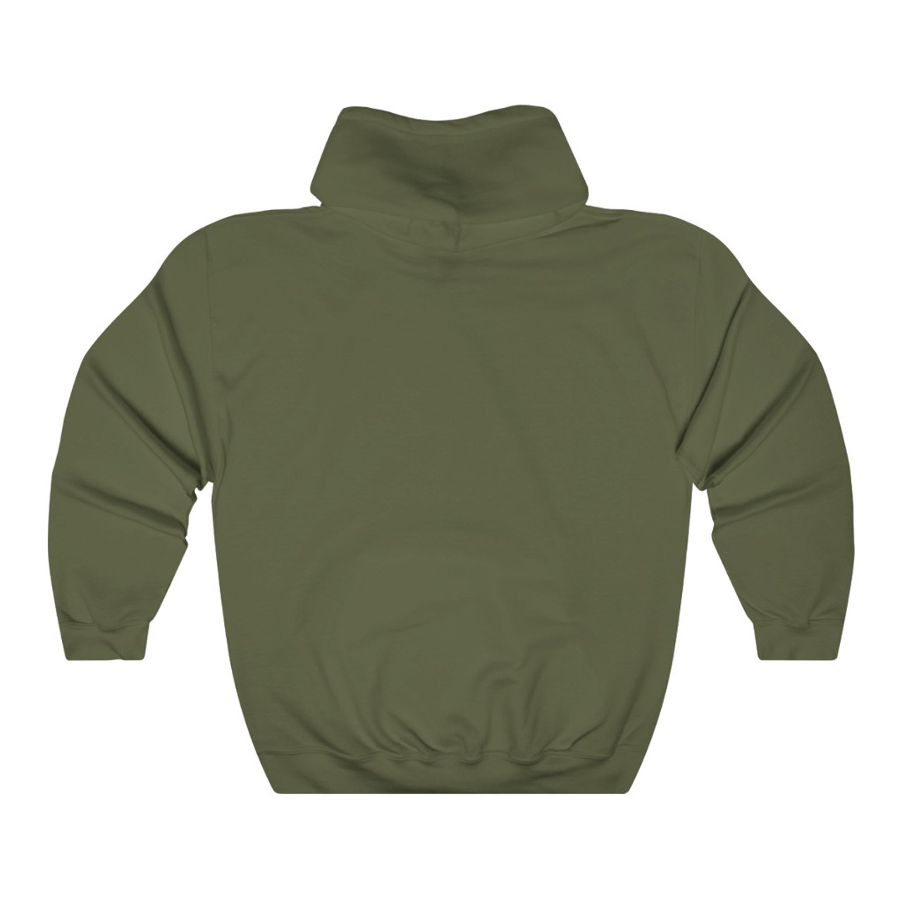 Unisex Military Green "APSA Seal" Pullover Hooded Sweatshirt