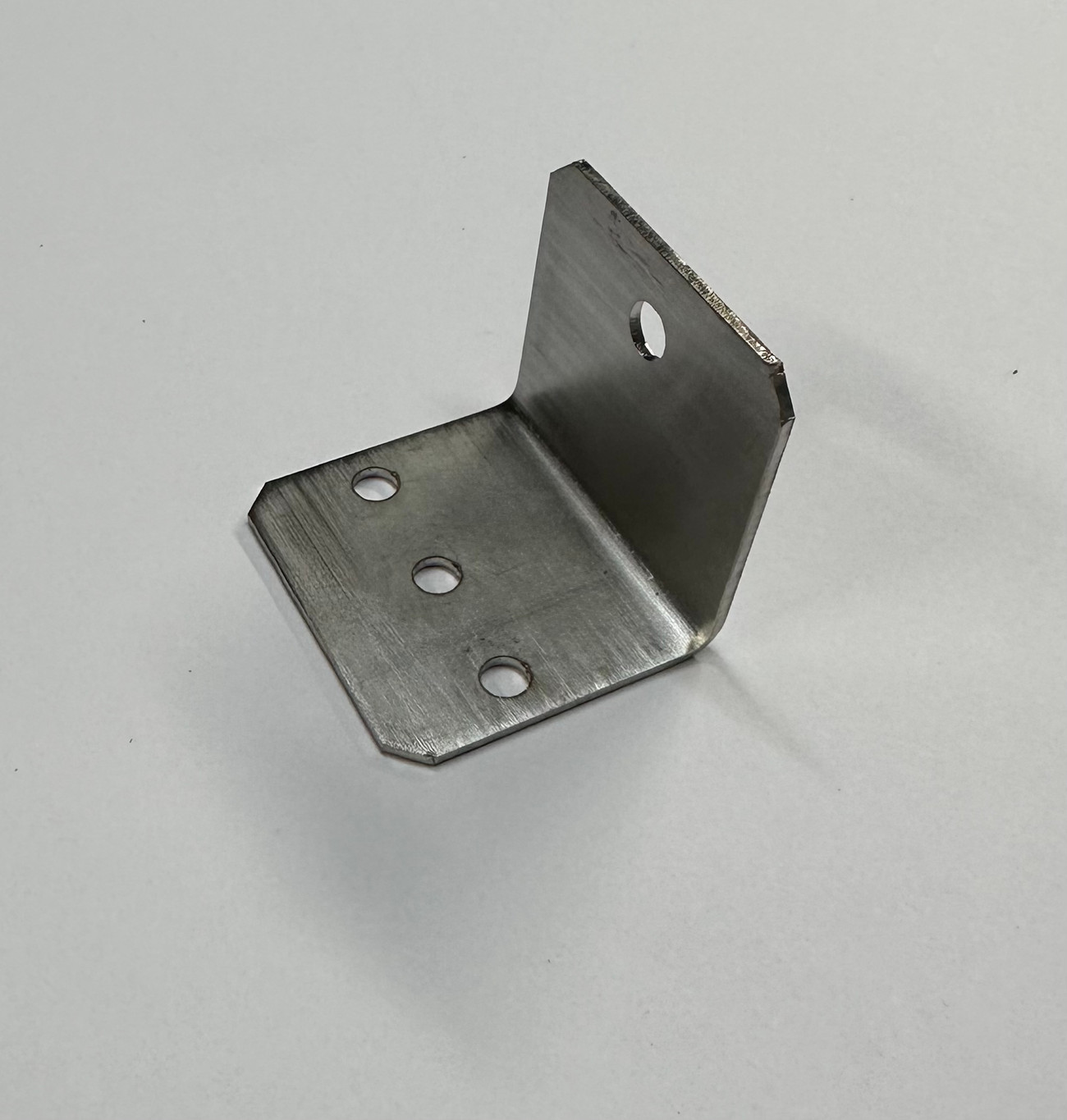 Stainless steel flexi-rail hanging bracket - For attaching to flexi-rail to the ceilings sold in pairs including fixings.