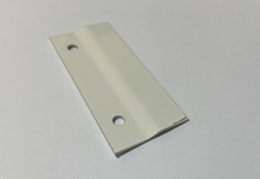 White Powder Coated Stainless Steel Chain Hanging Bracket - This bracket and its colour is exclusive to the market .The bracket can be installed indoors and outdoors and left in place all year round as it wont rust. Fittings are supplied with the screen. The brackets make it easy to hang your chain screen anywhere it is needed.