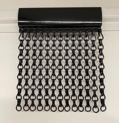 Black - Supplied on Black Hanging Rail - Suitable for Windows & Doors - Supplied in both sizes. ExpressAM delivery available straight to your customer.