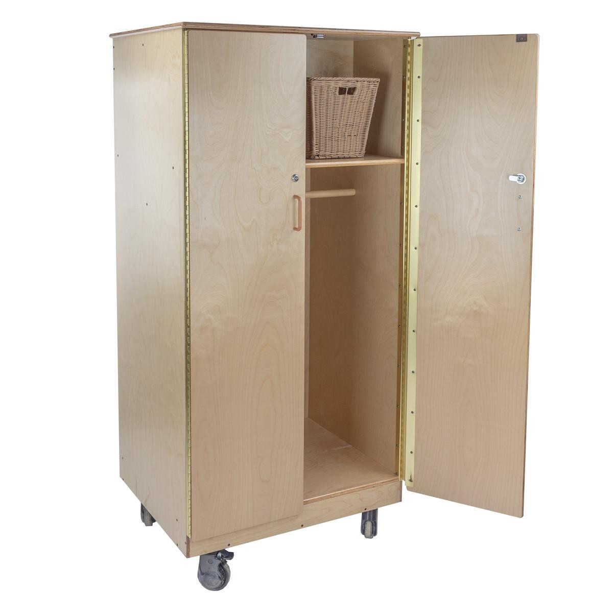 WD990411 Teacher's Locking Wardrobe Cabinet - WoodDesigns