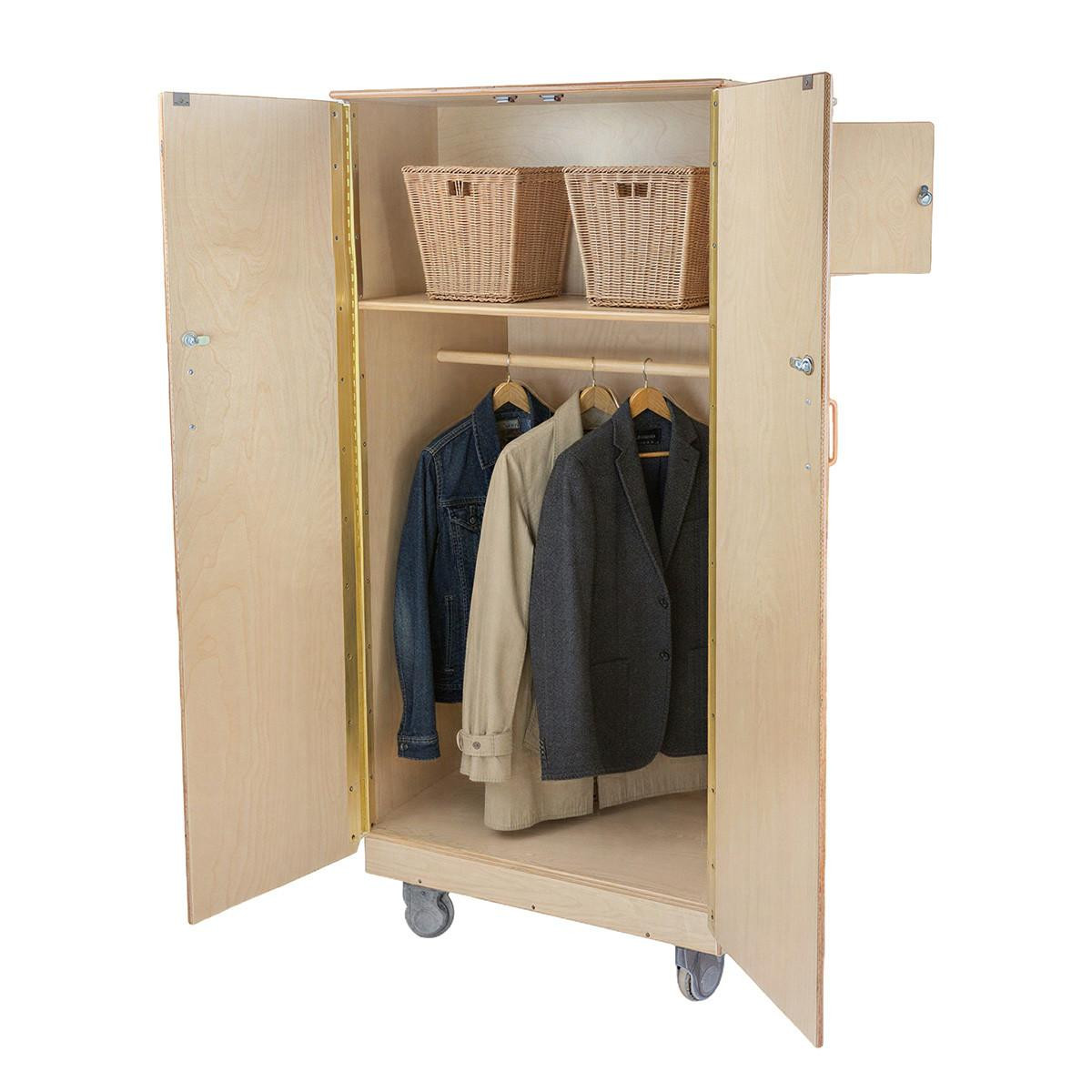 WD990411 Teacher's Locking Wardrobe Cabinet - WoodDesigns
