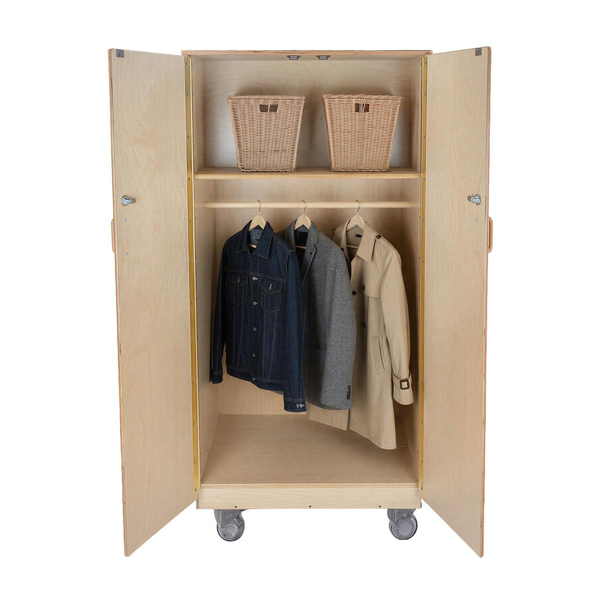 WD990411 Teacher's Locking Wardrobe Cabinet - WoodDesigns