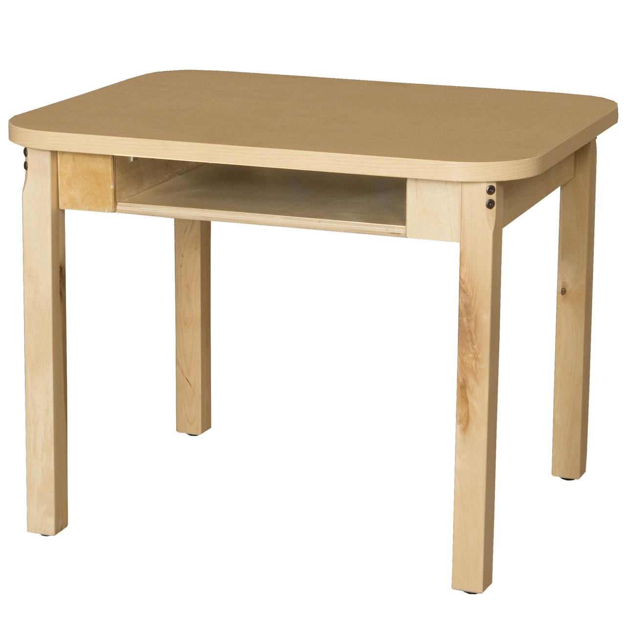 事務机・学習机 Pine Wood Student DESK with Free Chair KidKraft Children's Wooden Writing Set with Storage, Study