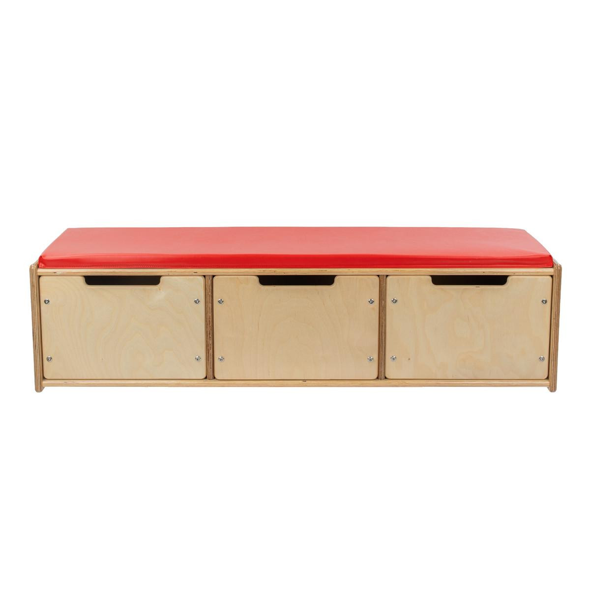 C990651 Reading Bench with Drawers - RTA - WoodDesigns