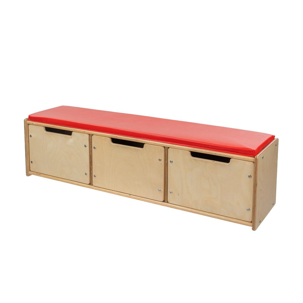C990651 Reading Bench with Drawers - RTA - WoodDesigns
