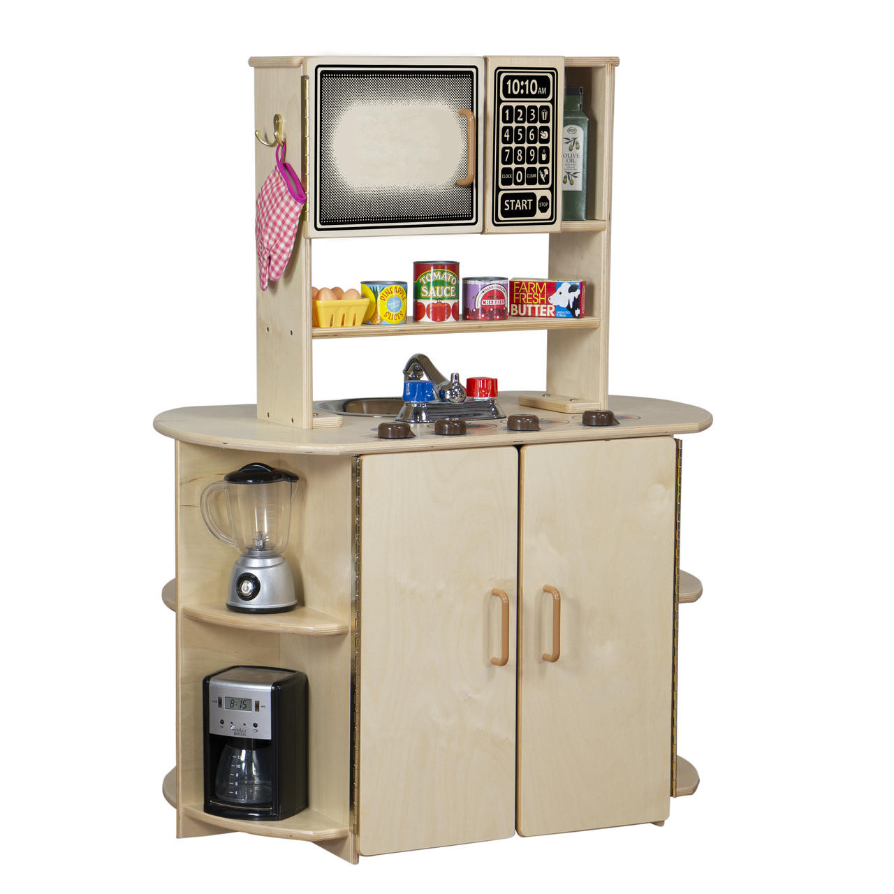 All-in-One Kitchen Center Wood Designs