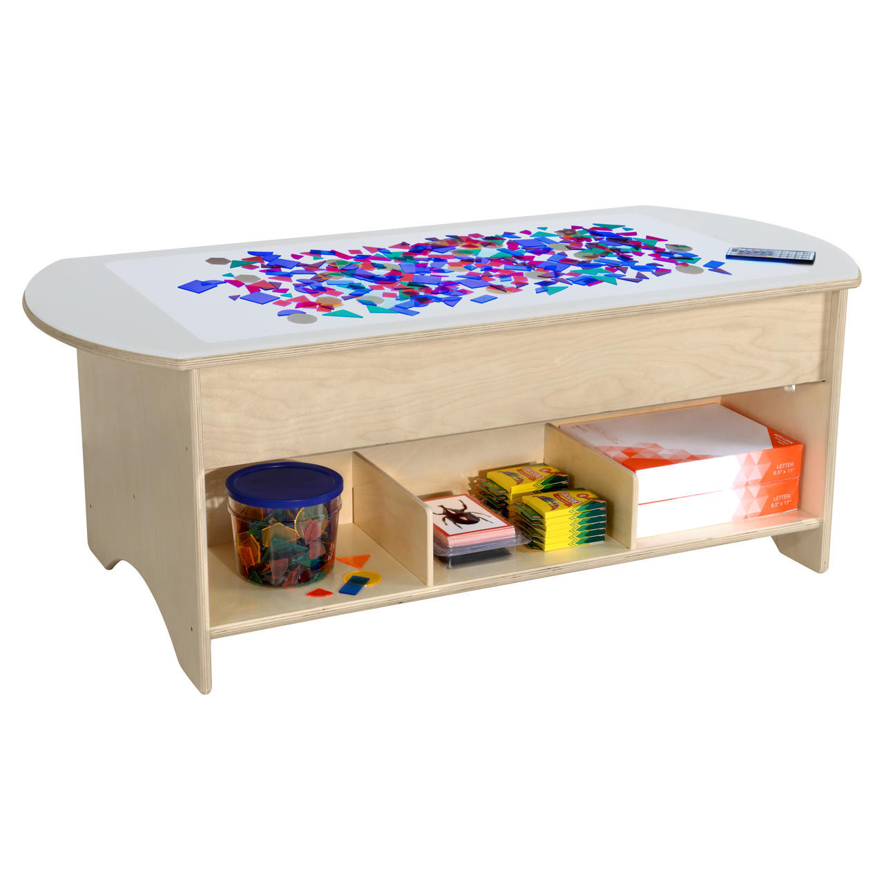 Wood Designs 48 in. Brilliant Light Table with Storage