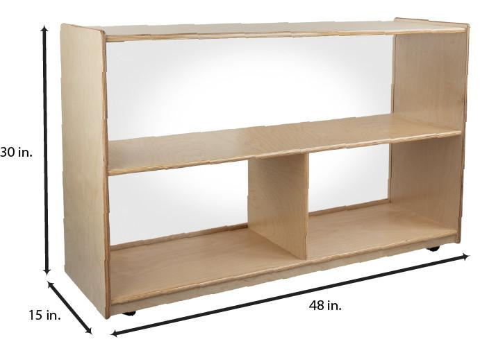 WD13030AC Versatile Shelf Storage w/Acrylic Back - 30