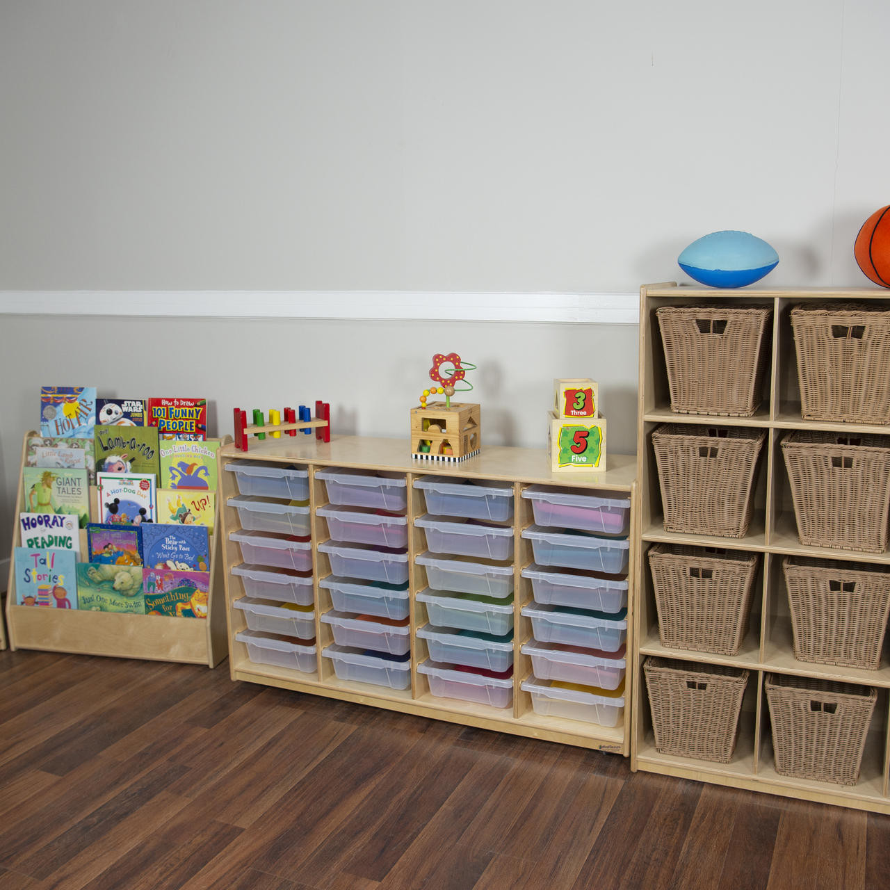 Kids Cubby Paper Trays