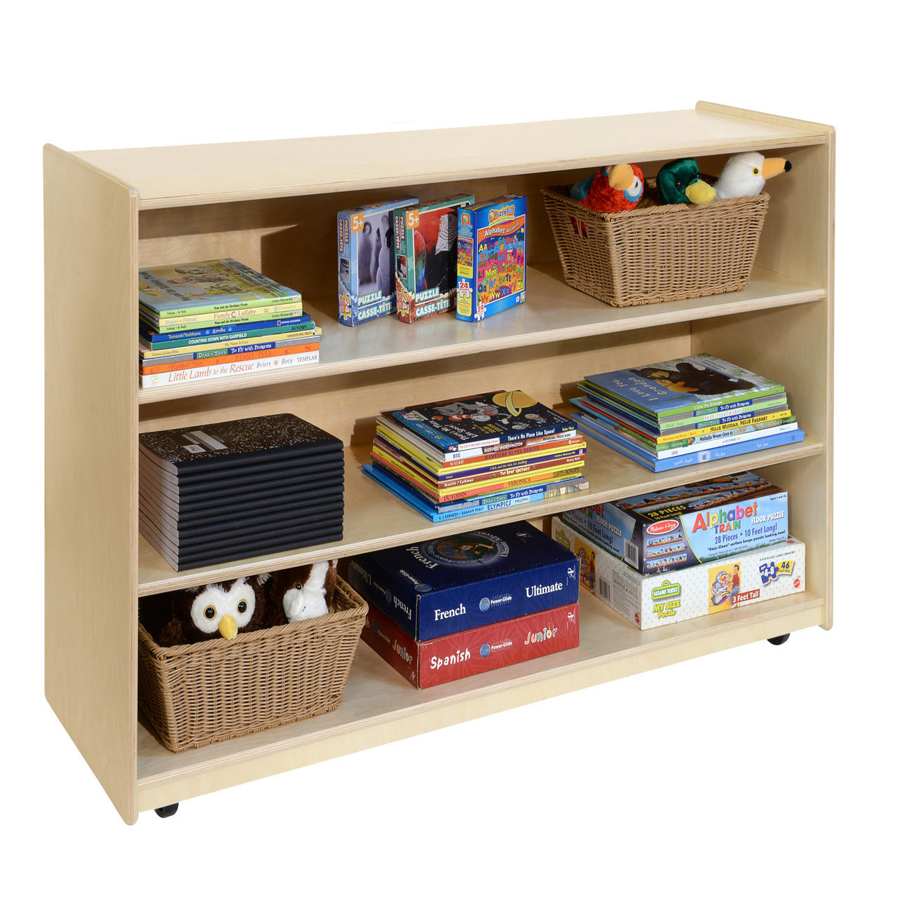 Open Shelf Display Storage Unit