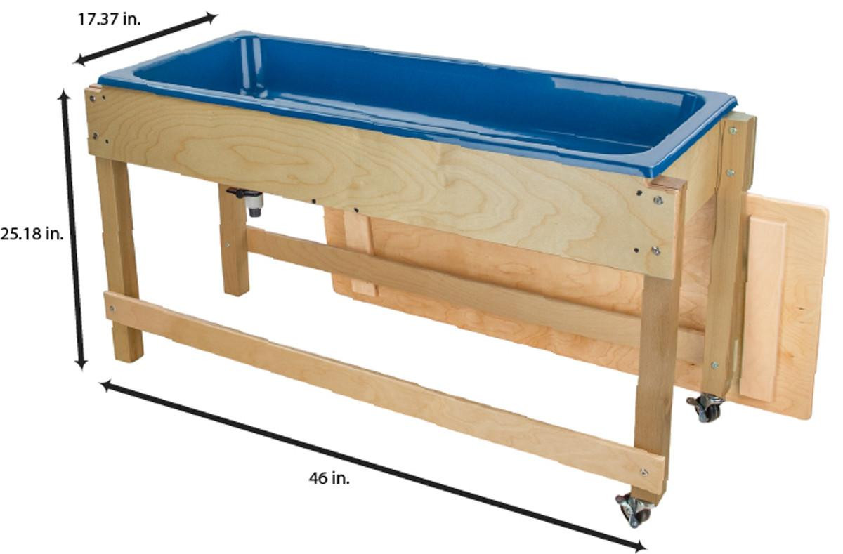 WD11810B Sand and Water Table with Top/Shelf -Blue