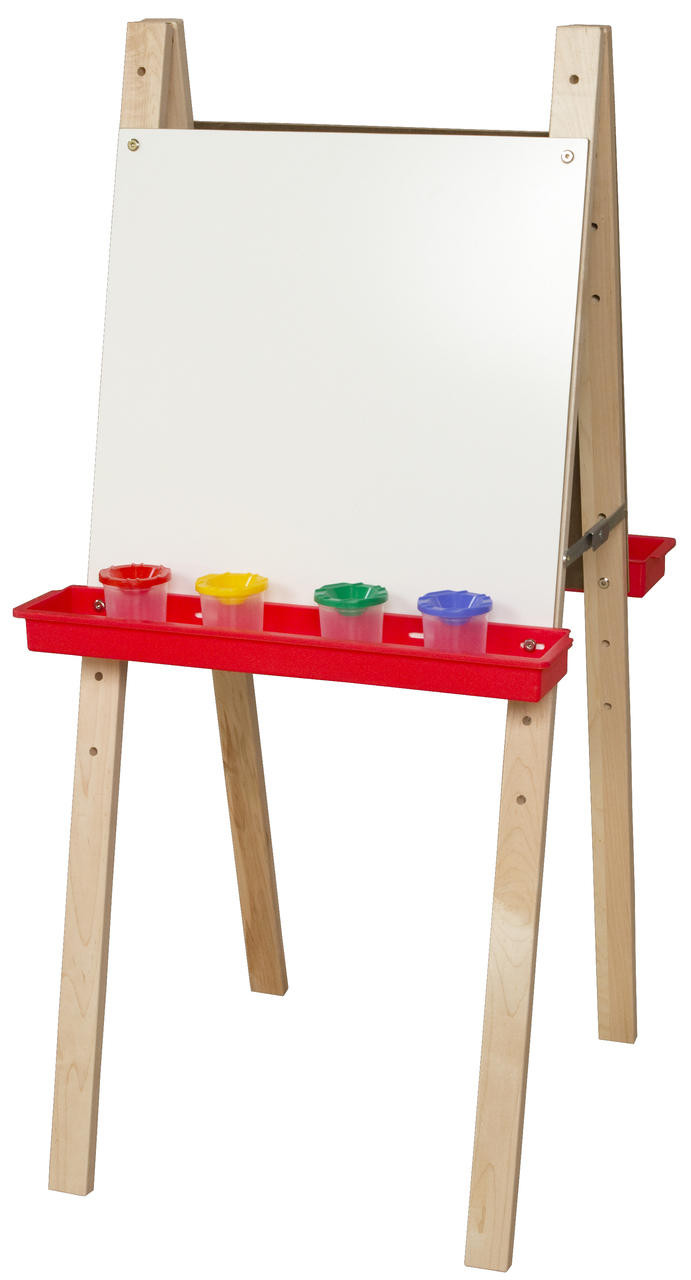 EASEL cd7枚セット before me 含む WD18925 Double Adjustable Easel with Markerboard - WoodDesigns