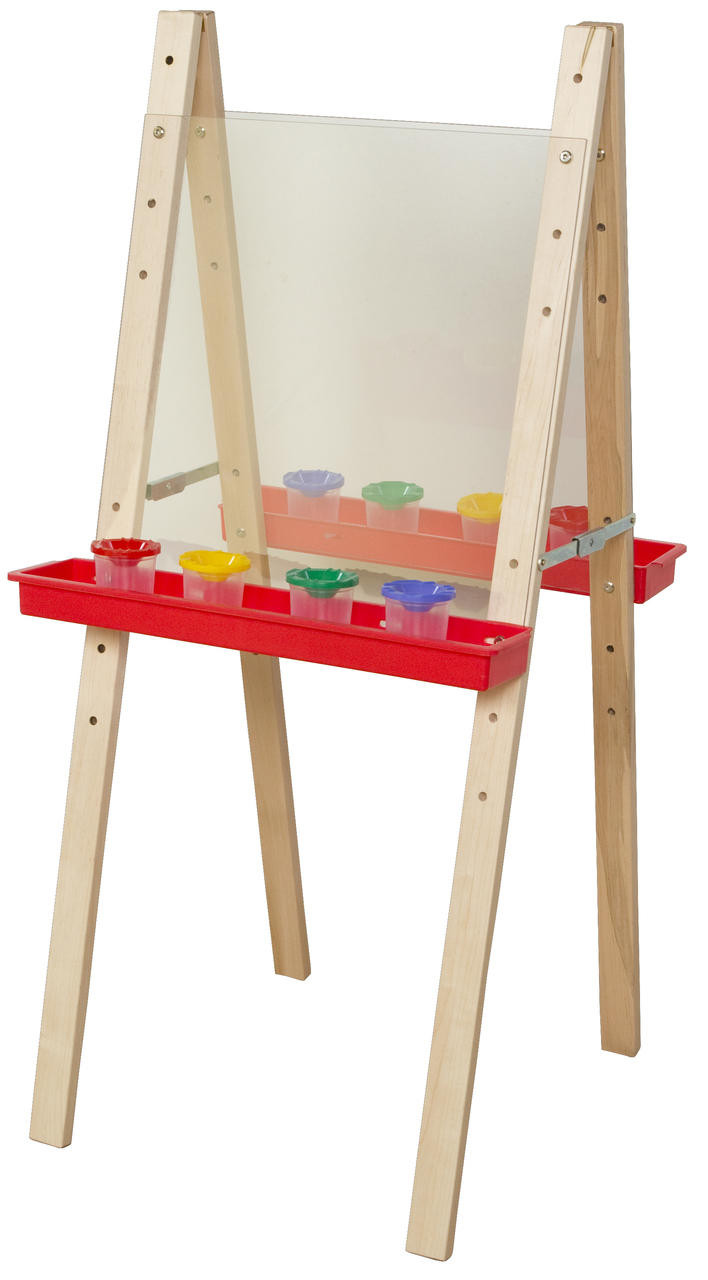 WD17500 Toddler Size Double Chalkboard Easel - WoodDesigns