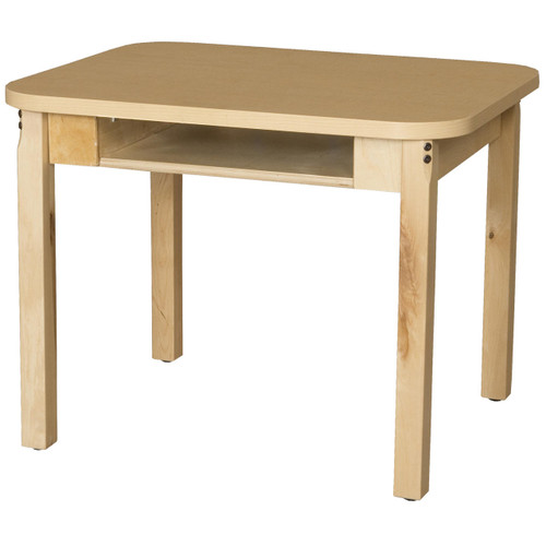 wooden student table