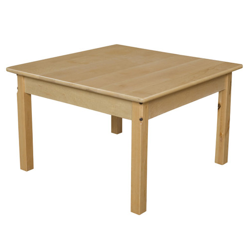 Wood Designs 30 Square Hardwood Table