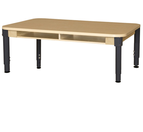 HPL3660DSKA1217 36 x 60 Four Seater High Pressure Laminate Desk with Adjustable Legs 12-17