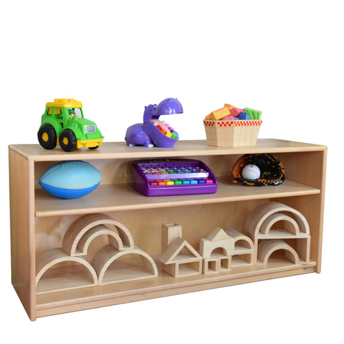 Maple Heritage Adjustable Shelf Storage with 1 Shelf