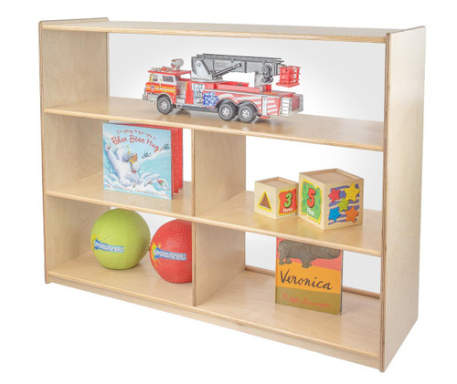 Natural Environments WD13630AC Versatile Shelf Storage w/Acrylic Back - 38"H