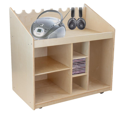 Wood Designs WD18150 Mobile Listening & Storage Center