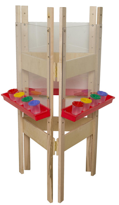 Wood Designs WD18623 3-Sided Easel with Acrylic