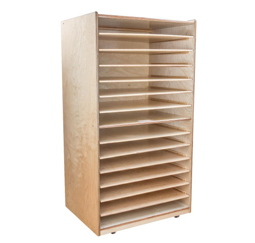 Wood Designs WD33500 Puzzle and Paper Storage Center 