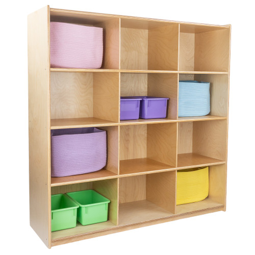 Wood Designs WD50912 12 Big Cubby Storage