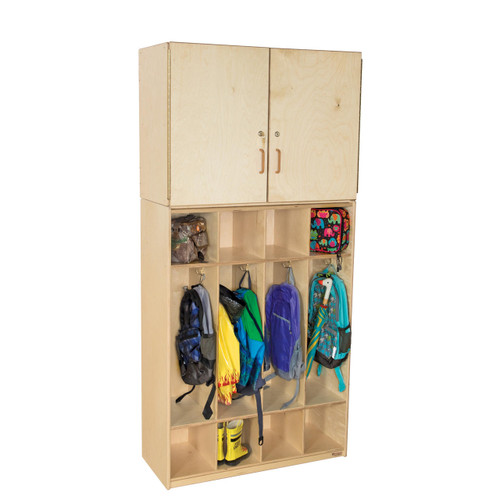 Wood Designs WD56800 Coat Locker Vertical Storage Cabinet