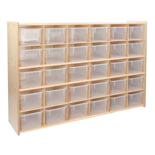 Contender C16031F 30 Tray Storage w/Translucent Trays, Assembled
