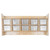 Contender C51401 Wall Hanging Cubby Storage w/10 Translucent Trays