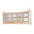 Contender C51401 Wall Hanging Cubby Storage w/10 Translucent Trays