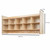 Contender C51409 Wall Hanging Cubby Storage without Trays