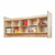 Contender C51409F Wall Hanging Cubby Storage without Trays, Assembled