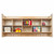 Contender C51409F Wall Hanging Cubby Storage without Trays, Assembled