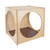 Contender C29029BNF Giant Crawl Thru Play Cube (Imagination Cube), Assembled w/Brown Cushion 