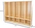 Wood Designs WD990283 Five Section Toddler Locker