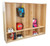 Wood Designs WD990283 Five Section Toddler Locker