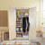 Tip-Me-Not WD990541 Three Adjustable Shelf Wardrobe Unit- 84"H
